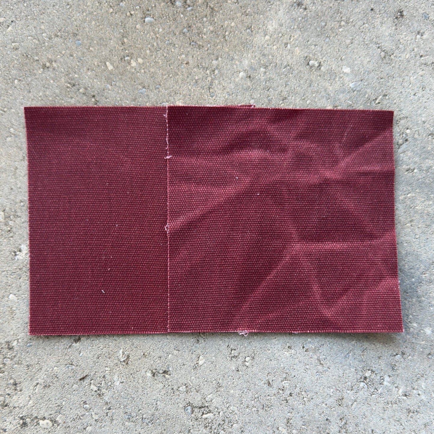 16 oz Waxed Canvas - Burgundy