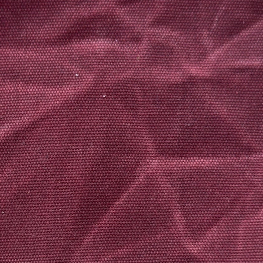 16 oz Waxed Canvas - Burgundy