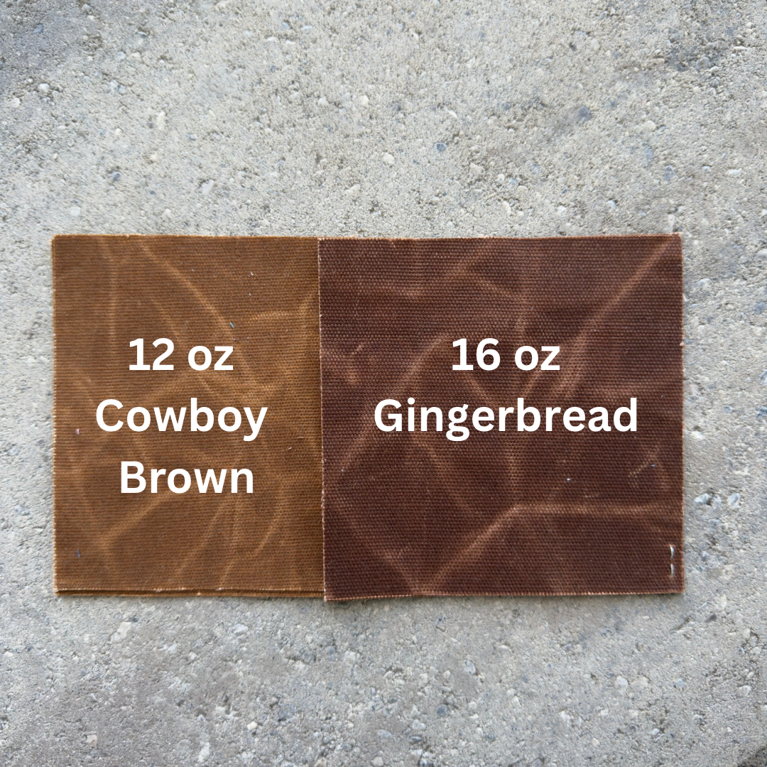 16 oz Waxed Canvas - Gingerbread