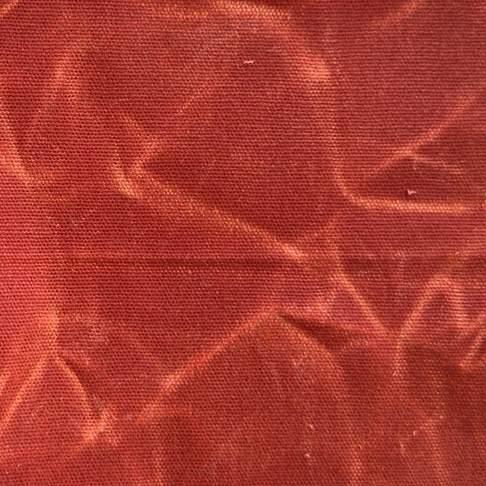 12 oz Waxed Canvas - Terracotta
