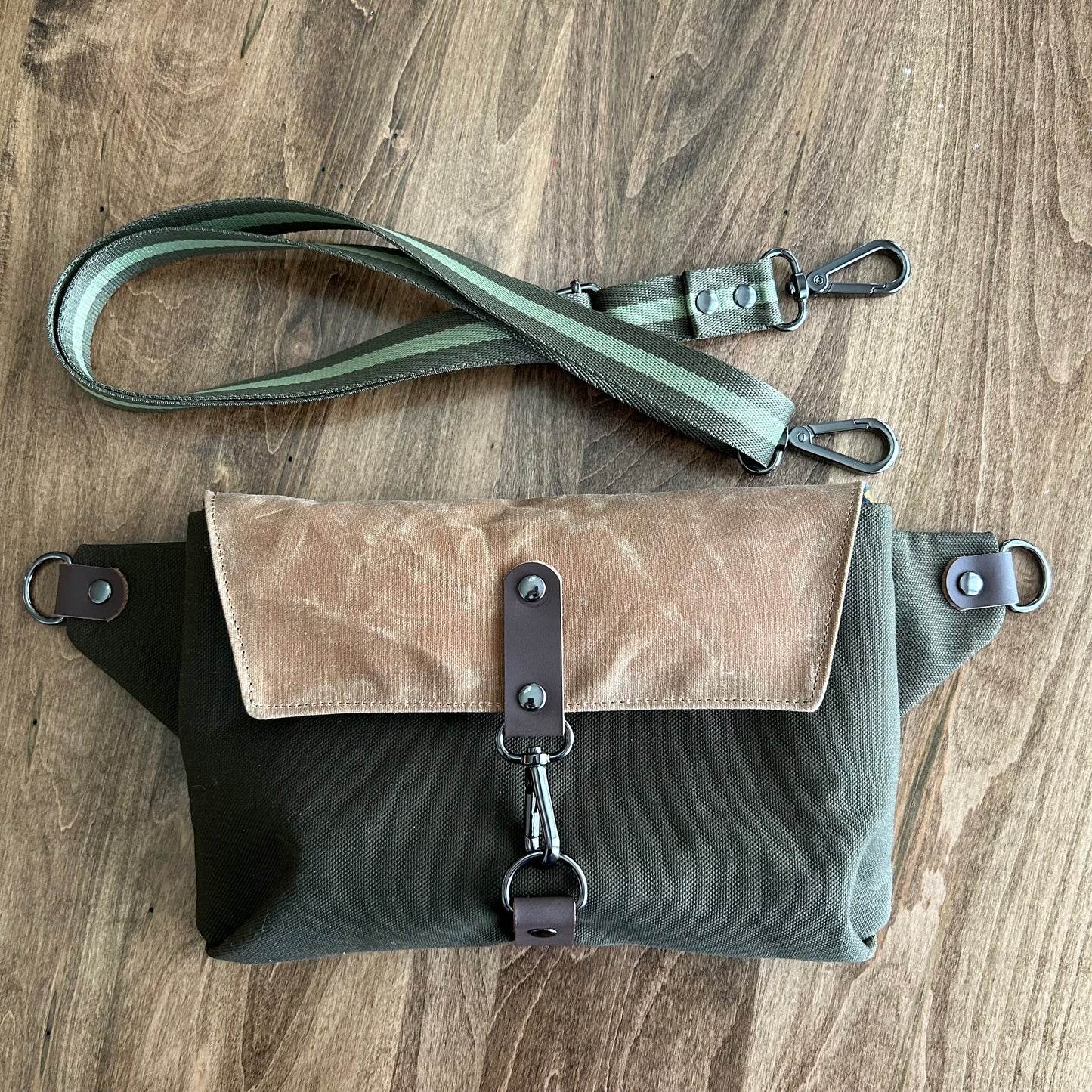 Haralson Crossbody Bag - Olive