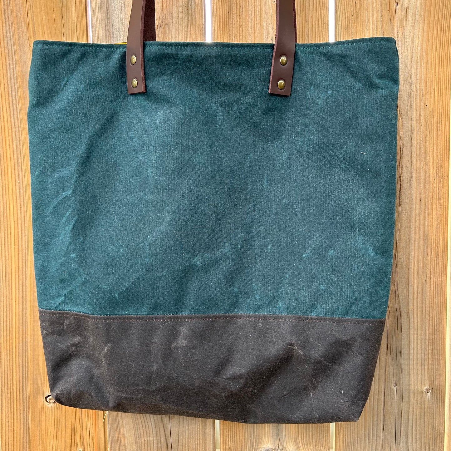 Wool + Wax Tote - Sunflower