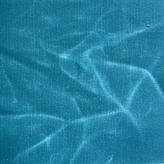 12 oz Waxed Canvas - Turquoise 2.0