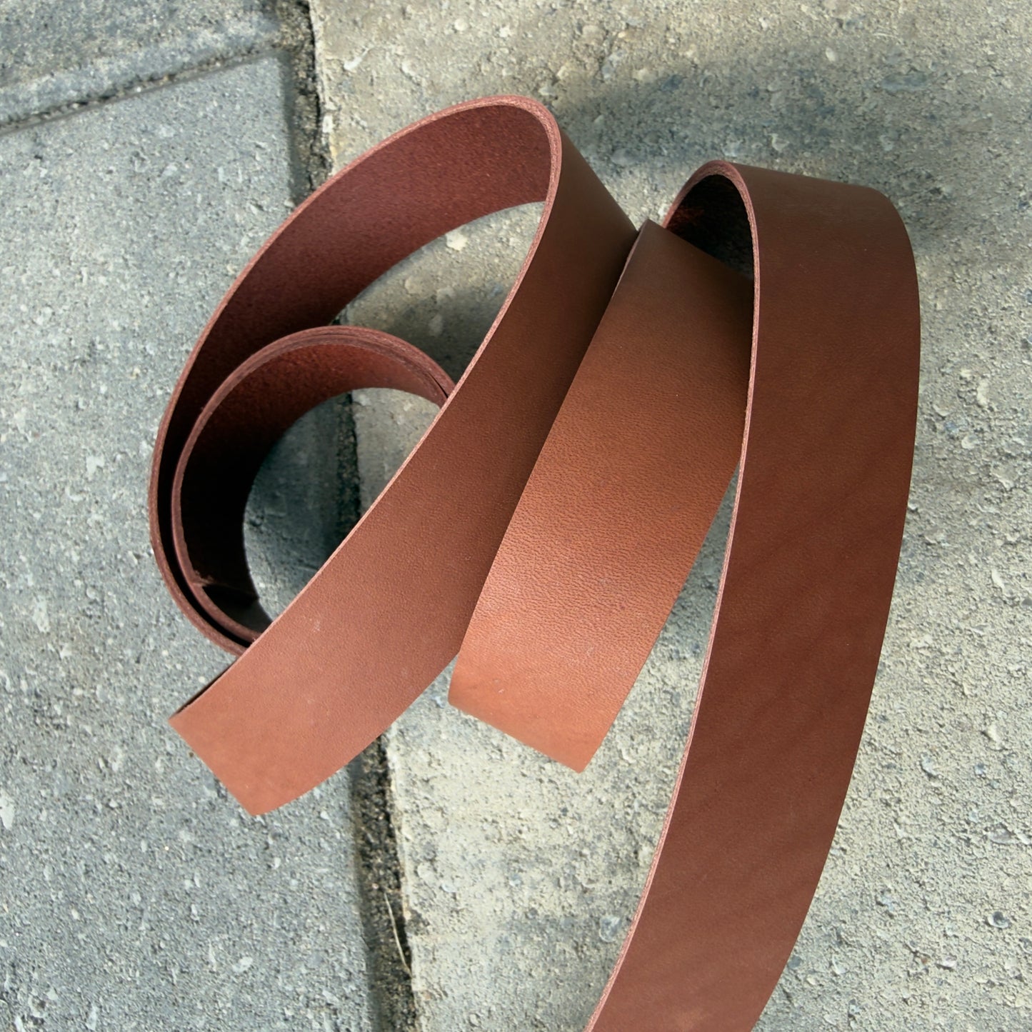 Spitfire Bordeaux Leather Strap Blank