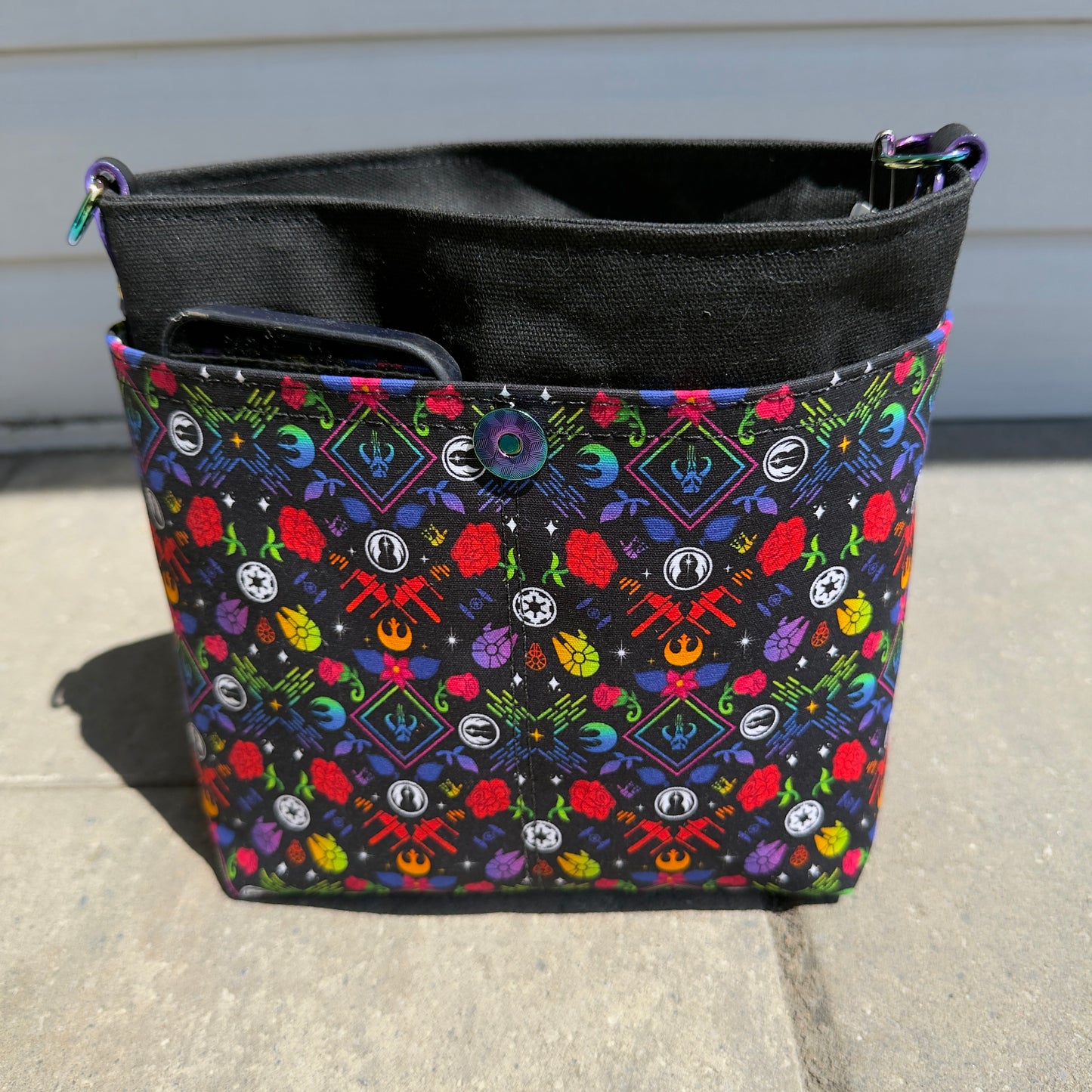 Crossbody Satchel - To the Galaxy