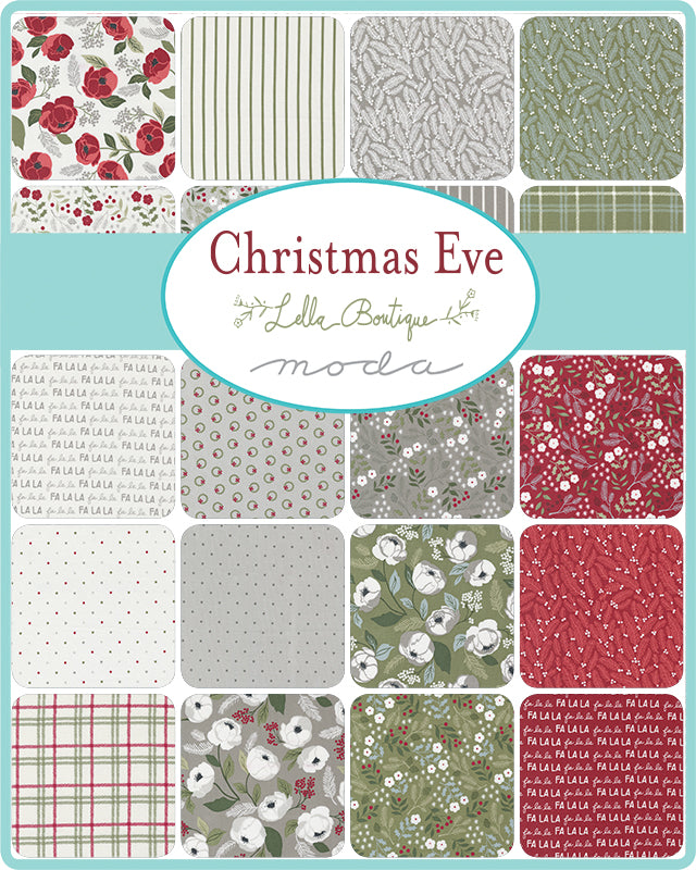 Fat Quarter Bundle - Christmas Eve by Lella Boutique