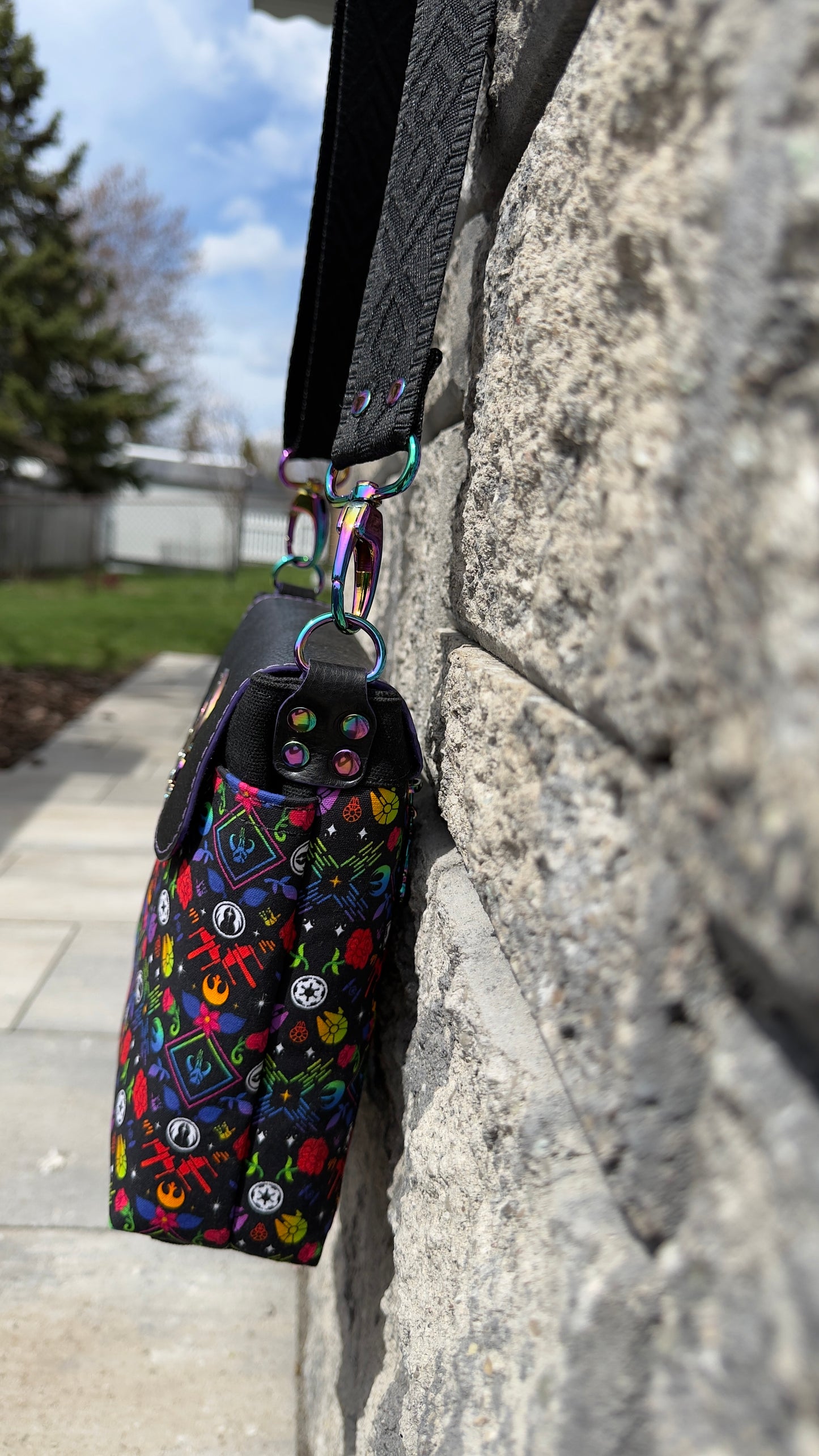 Crossbody Satchel - To the Galaxy