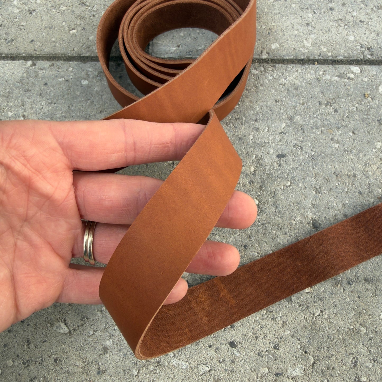 Taos Oro Leather Strap Blank