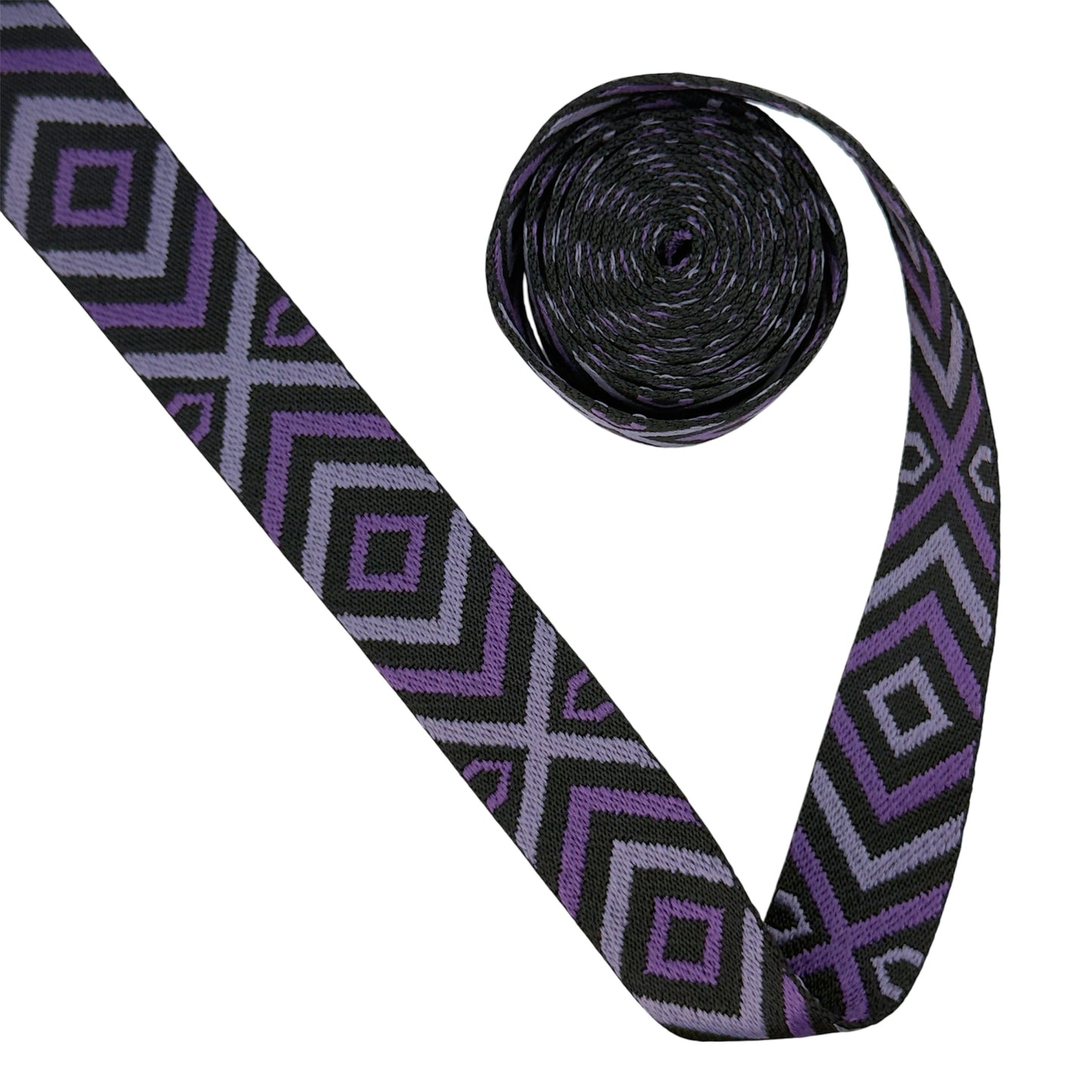 Double Diamond Webbing - Grape