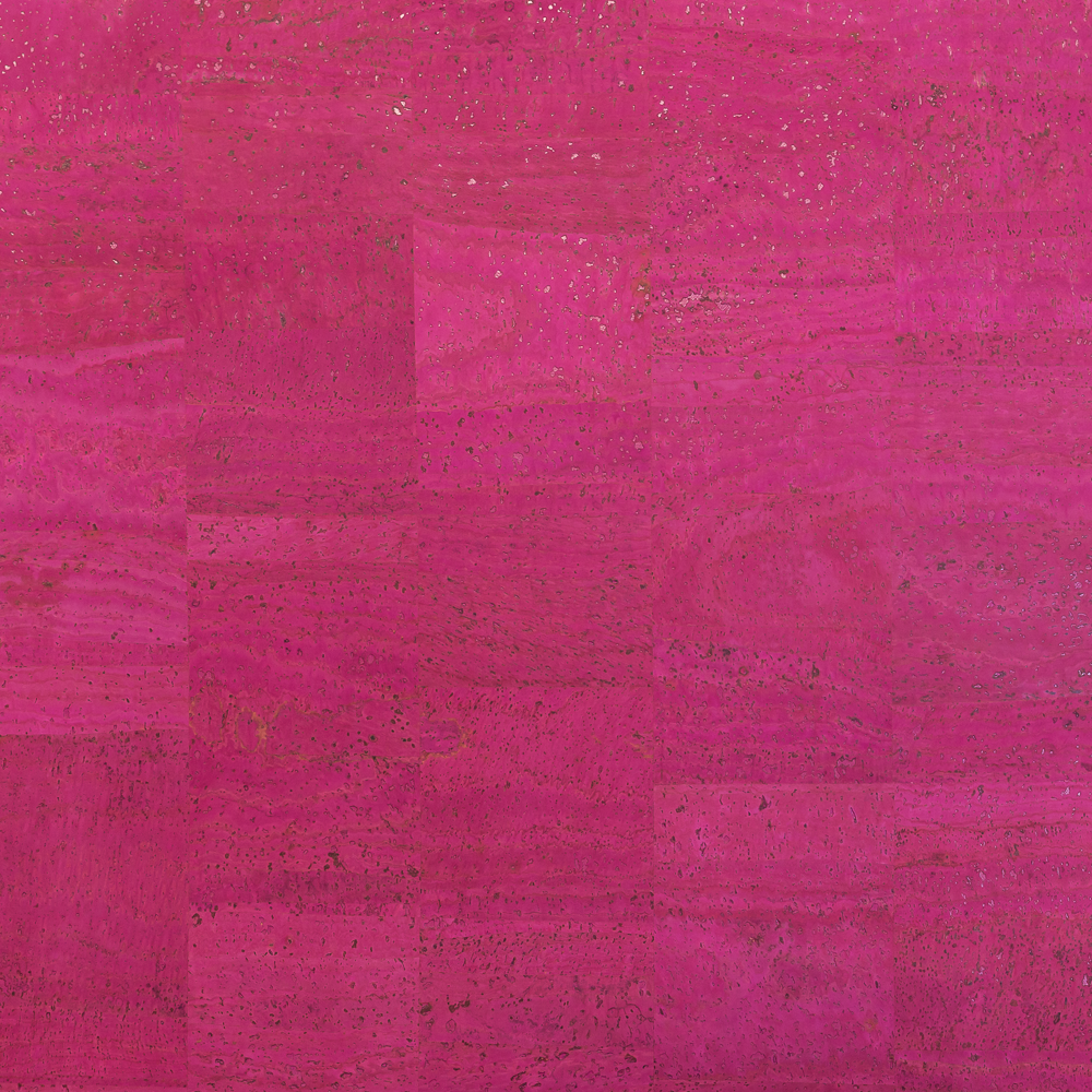 Cork Fabric - Fuchsia