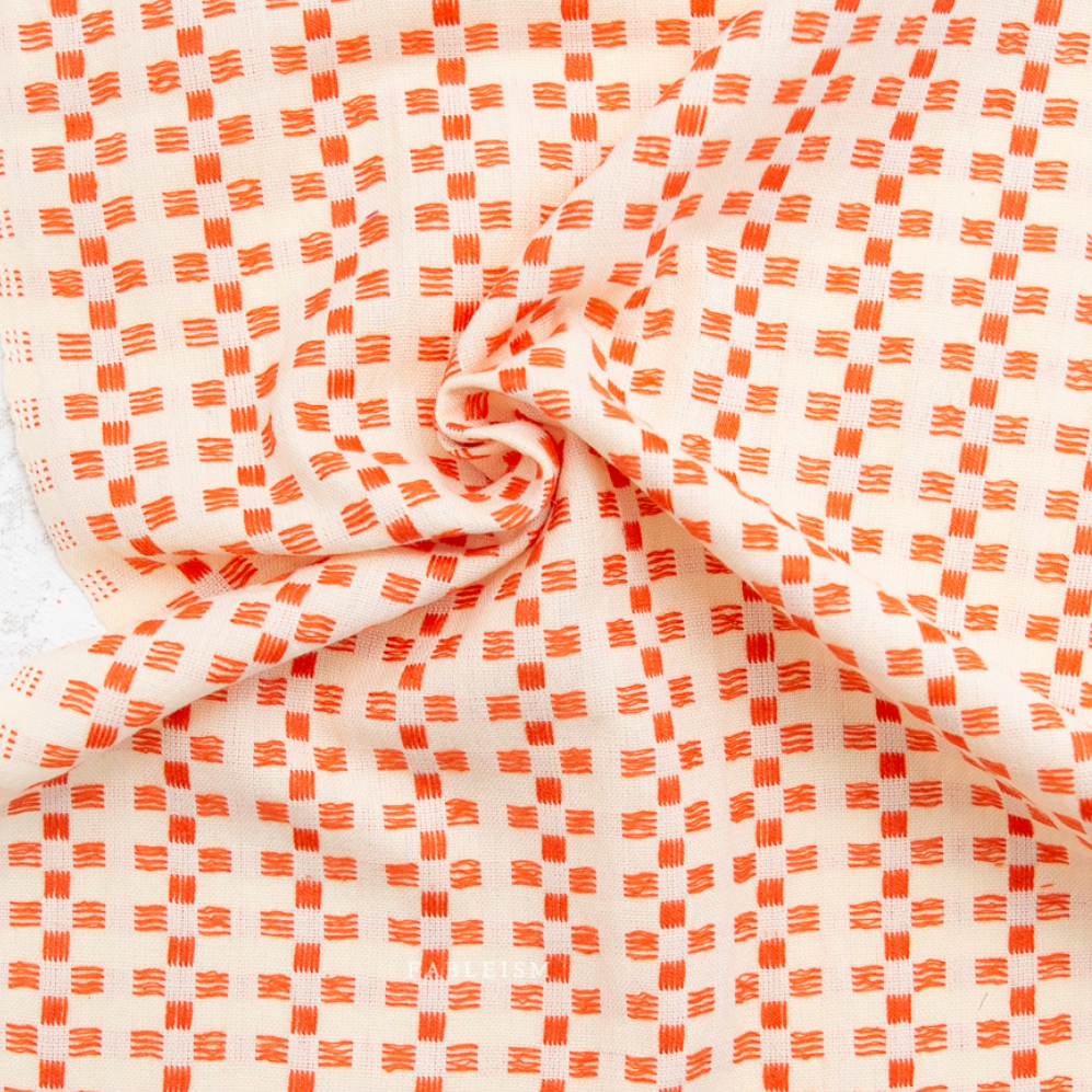 Fableism - Fine & Dandy - Basketweave in Picnic