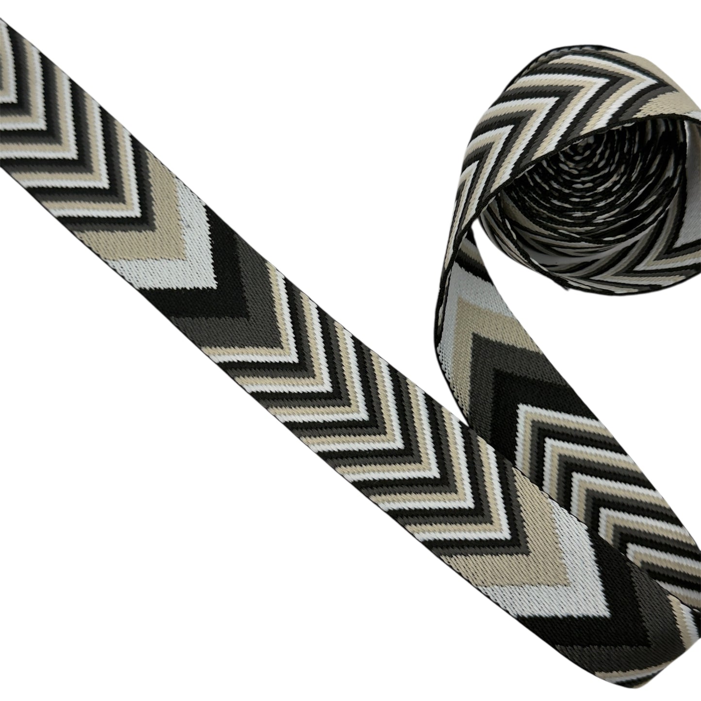 Chevron Webbing - Black