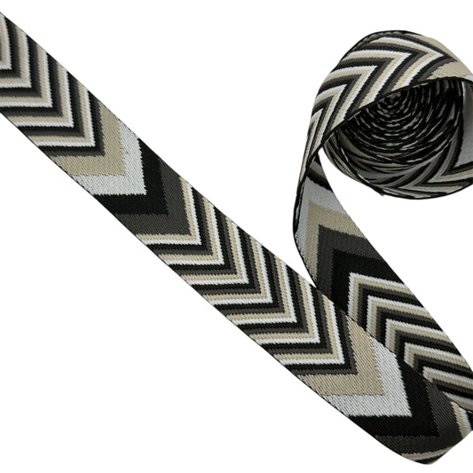 Chevron Webbing - Black