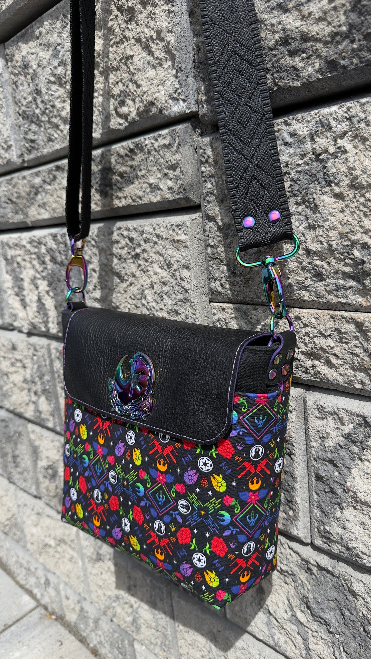Crossbody Satchel - To the Galaxy