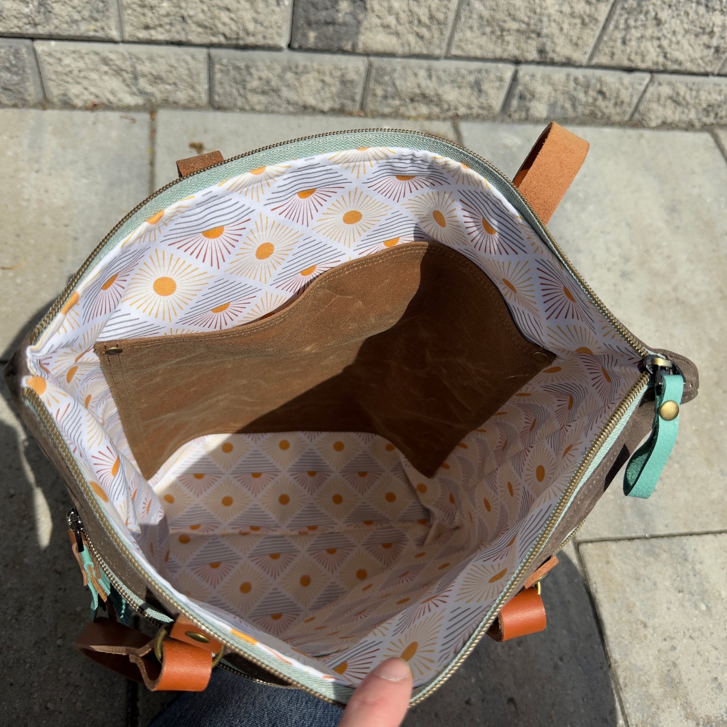 Western Convertible Tote/Backpack