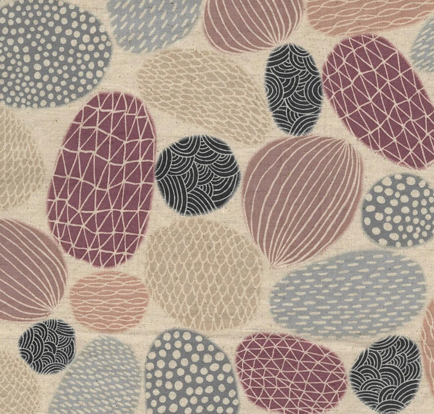 Bookhou - Stones in Purple-Red