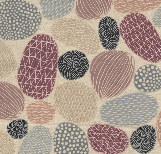 Bookhou - Stones in Purple-Red