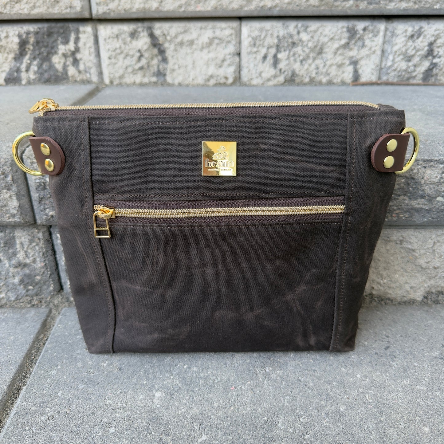 Cambridge Crossbody Bag - Walnut Brown