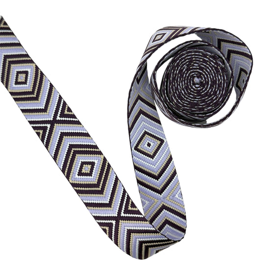 Crisscross Webbing - Lilac/Plum