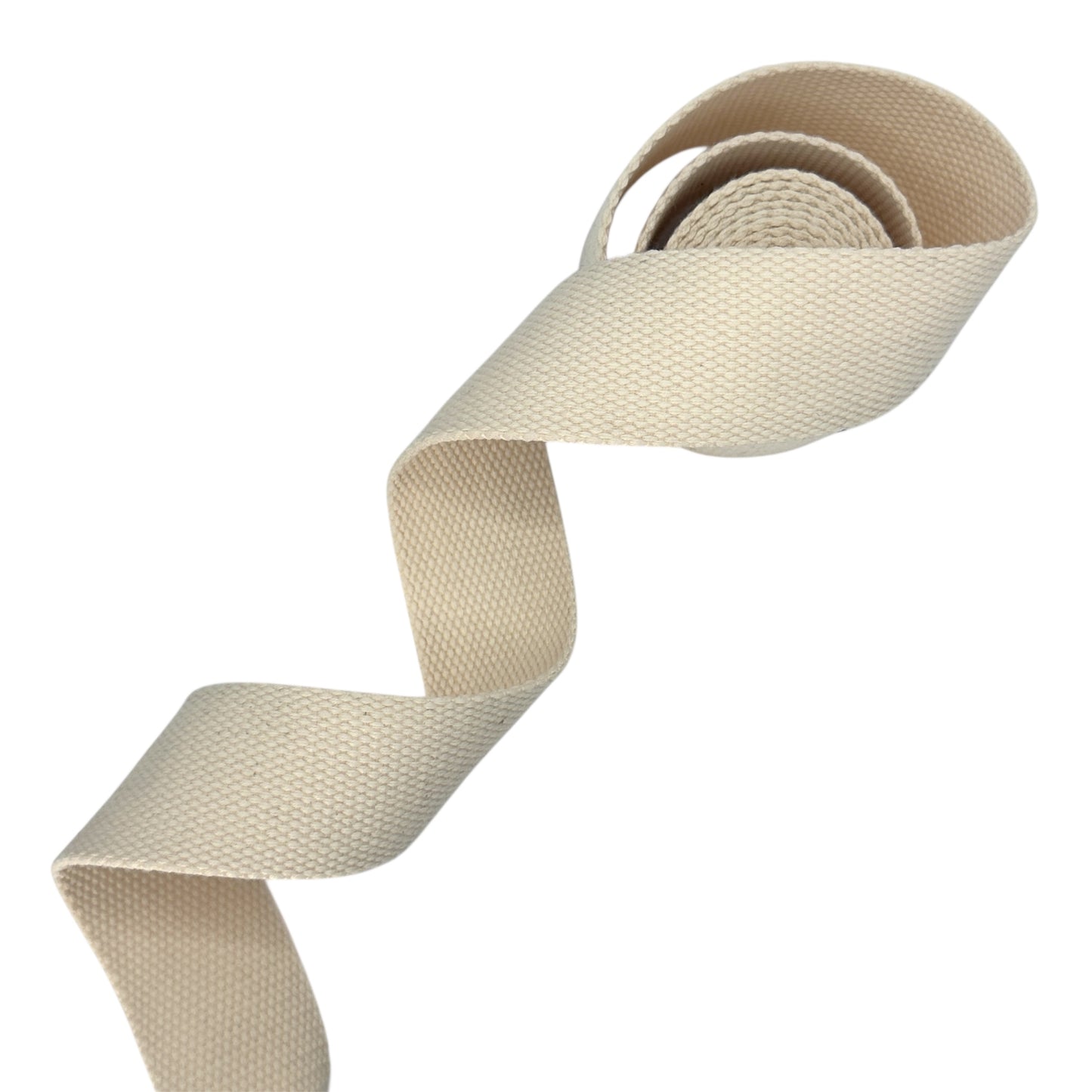 Cotton Blend Webbing - Cream