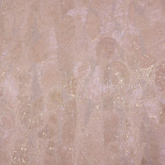 Cork Fabric - Ballet Waves with Gold