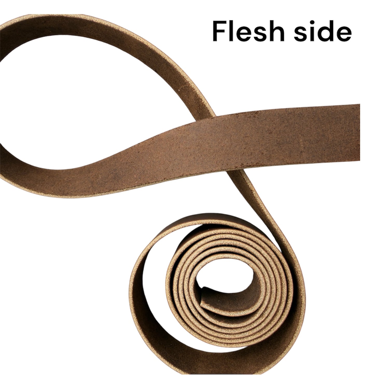 Chocolate Leather Strap Blank