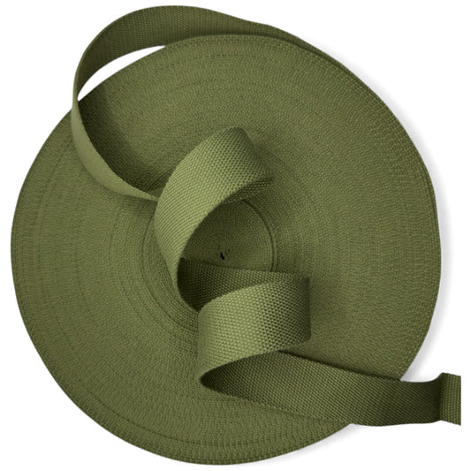 Leaf Cotton Blend Webbing