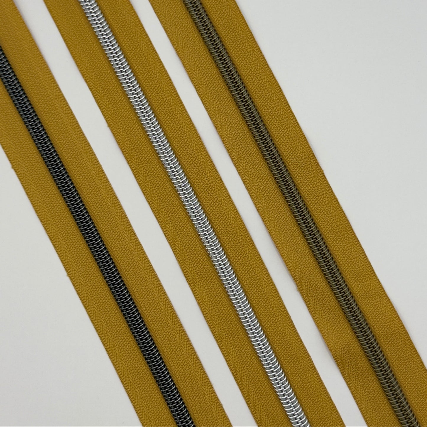 Mustard - #5 Zipper Tape