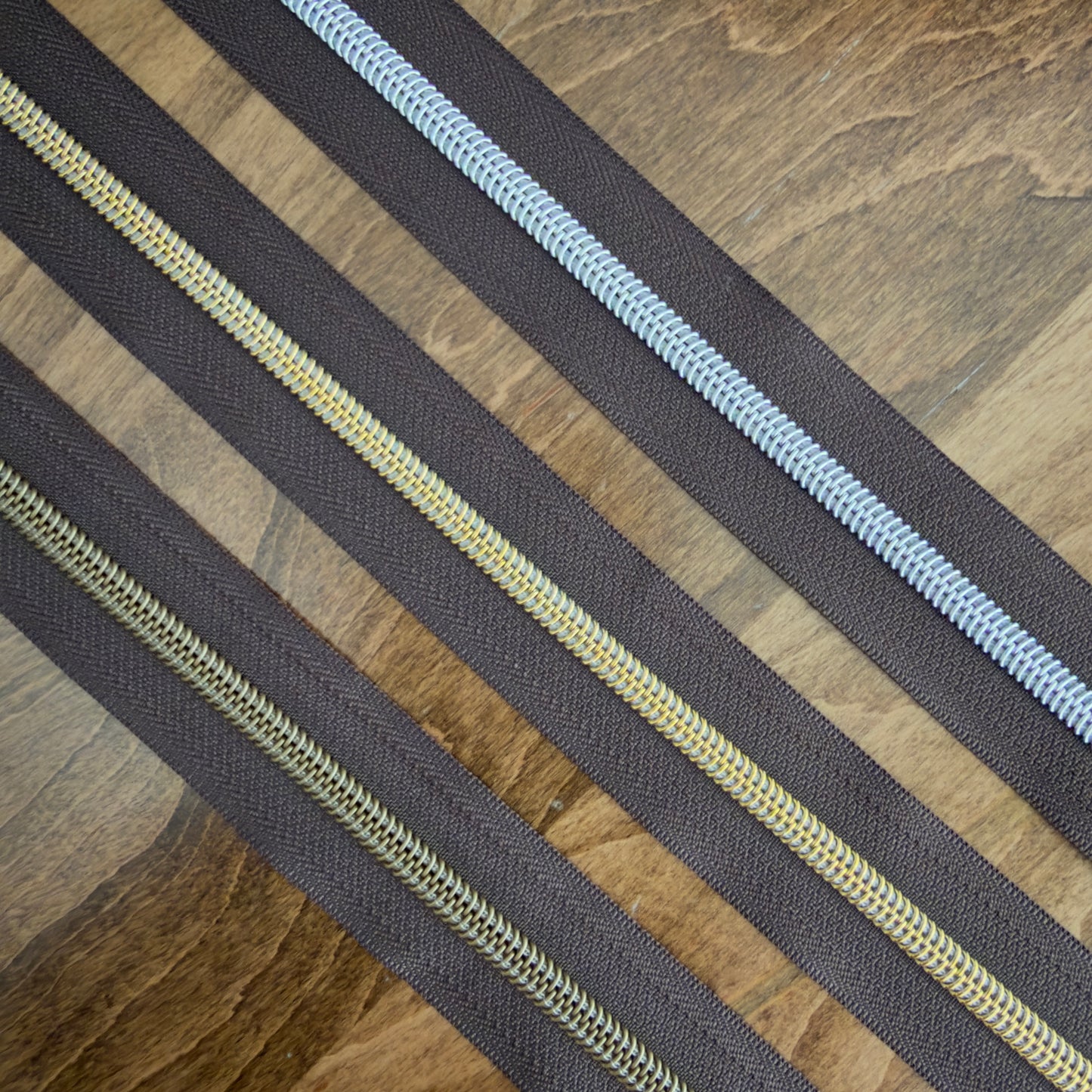 Dark Brown - #5 Zipper Tape