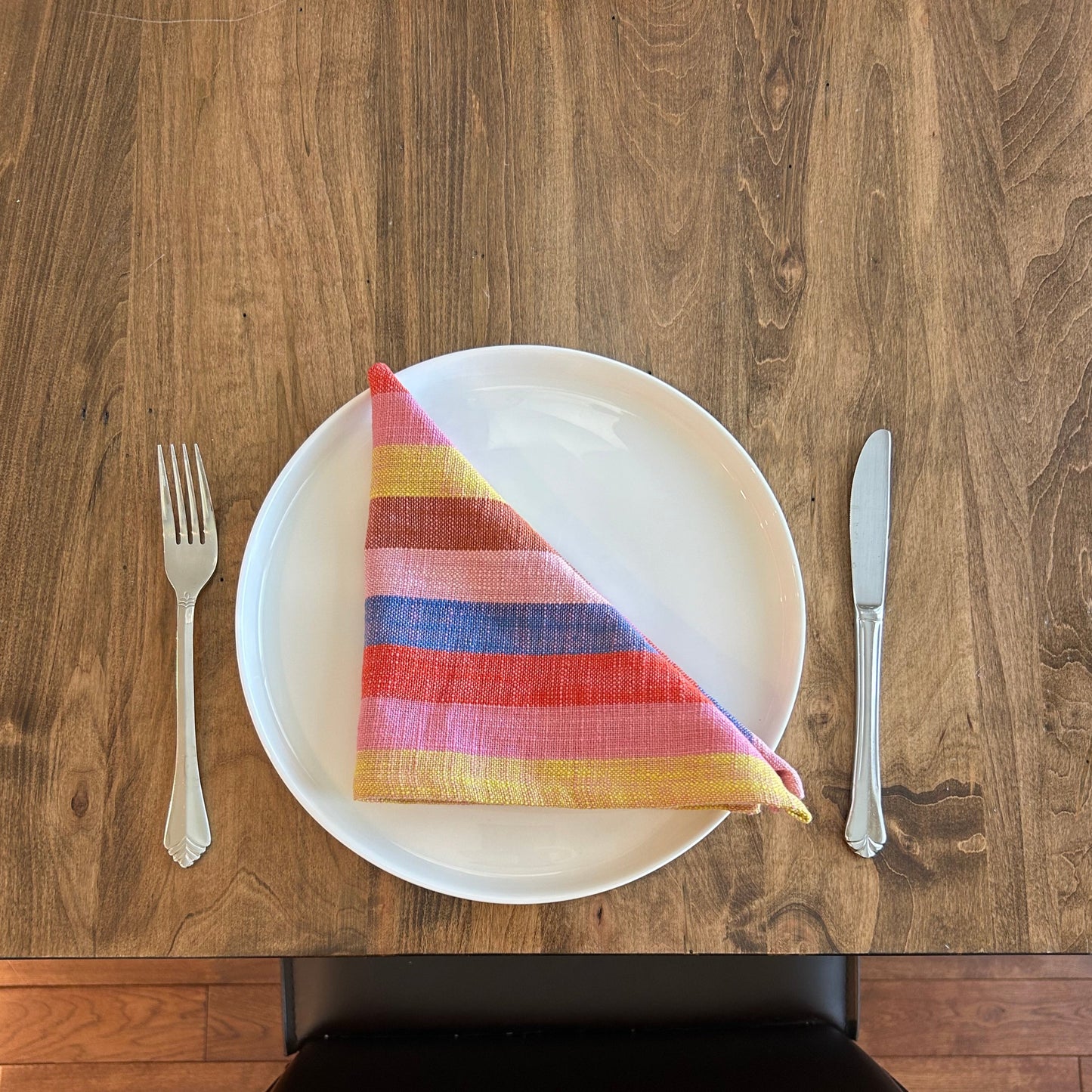 Cotton Napkins - Boardwalk Stripe