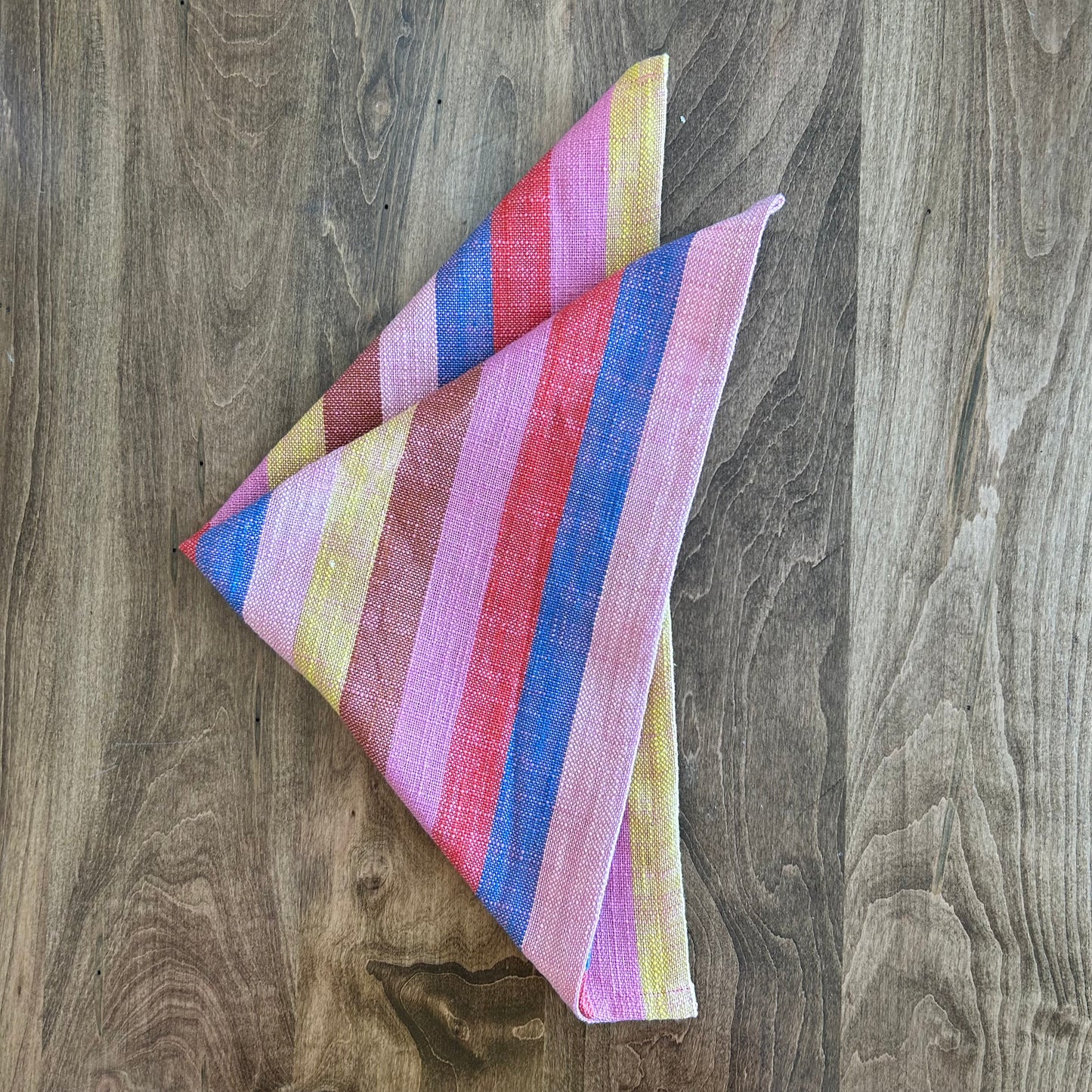 Cotton Napkins - Boardwalk Stripe