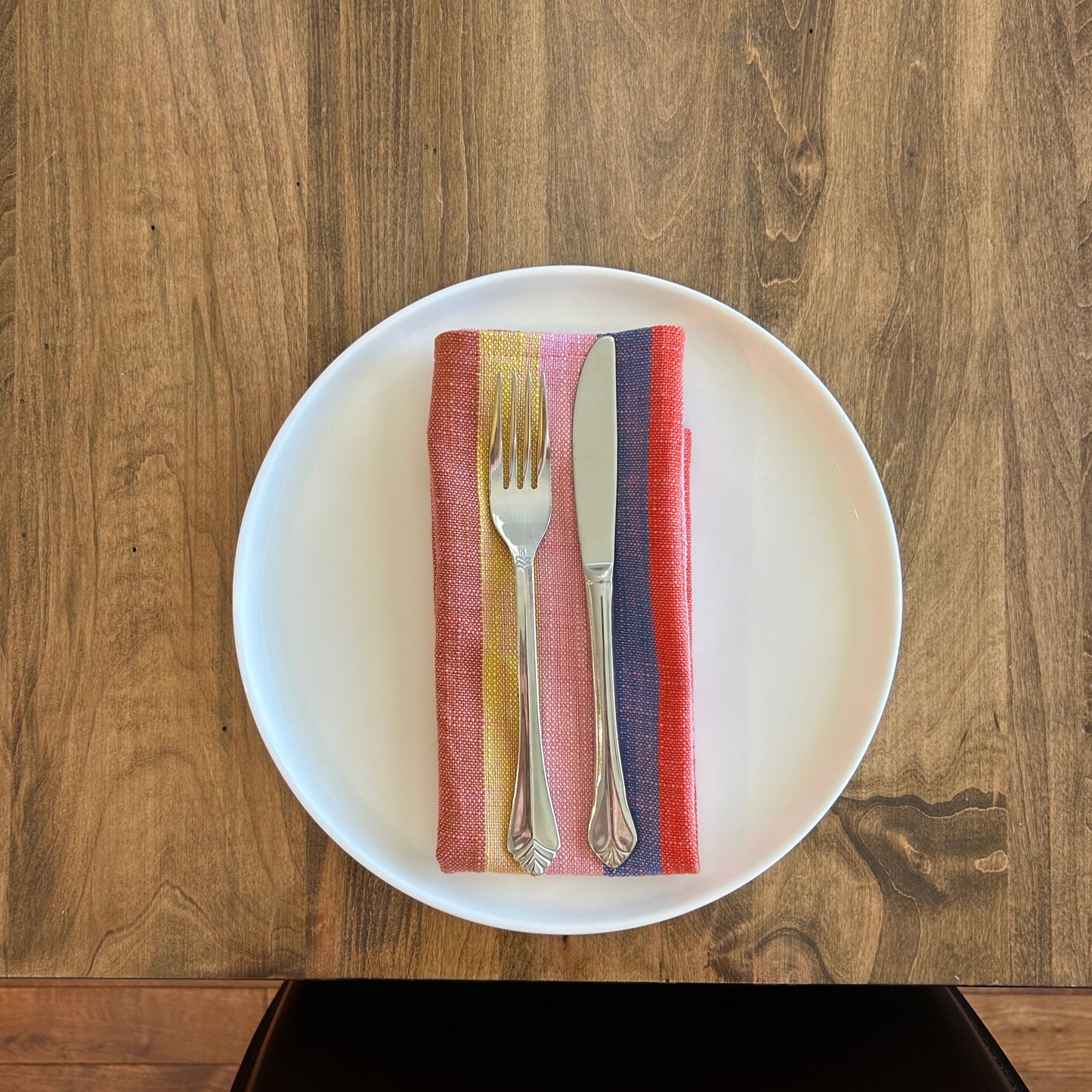 Cotton Napkins - Boardwalk Stripe