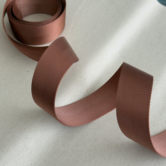 Nylon Webbing - Dark Copper Rose