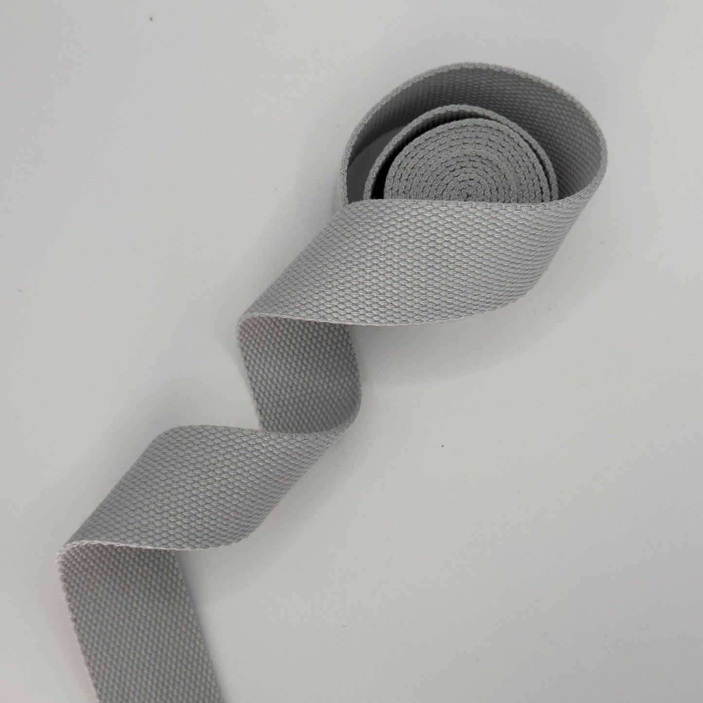 Cotton Blend Webbing - Soft Grey