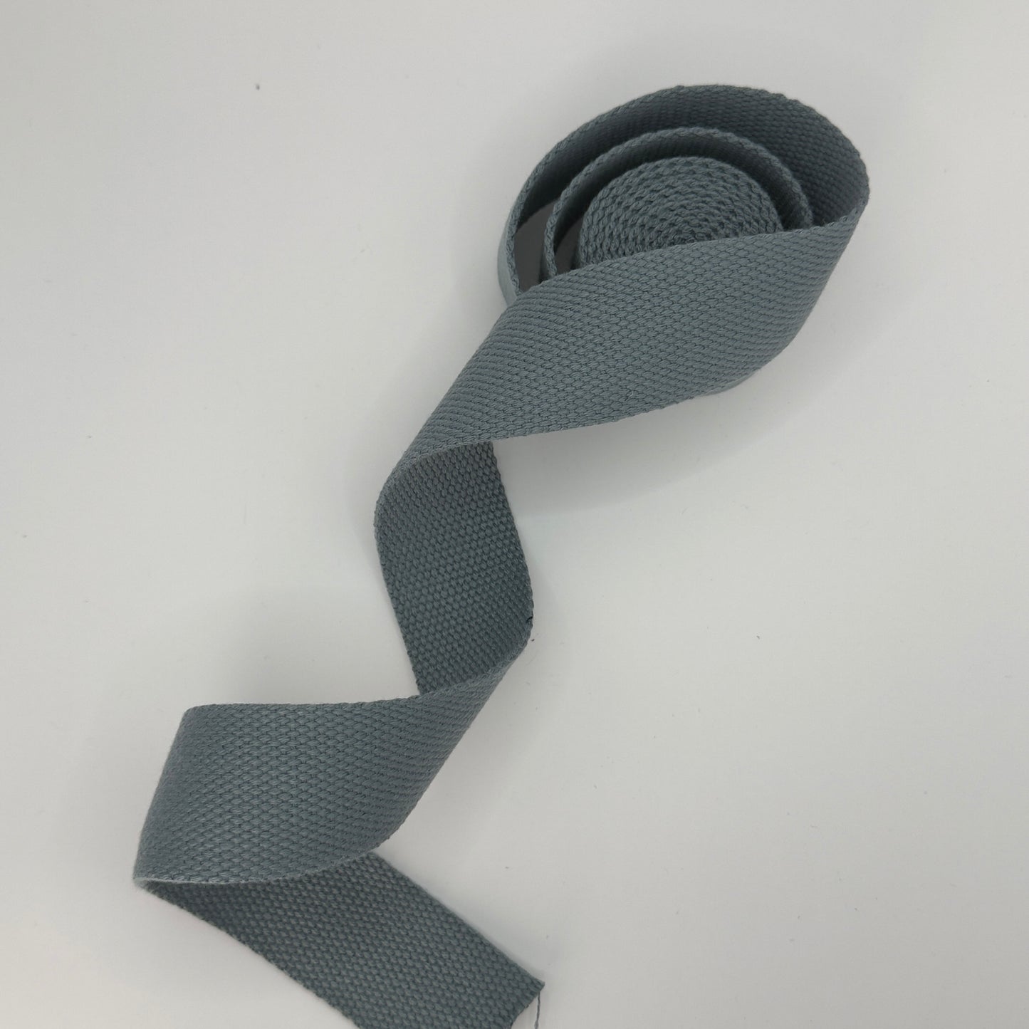 Cotton Blend Webbing - Grey