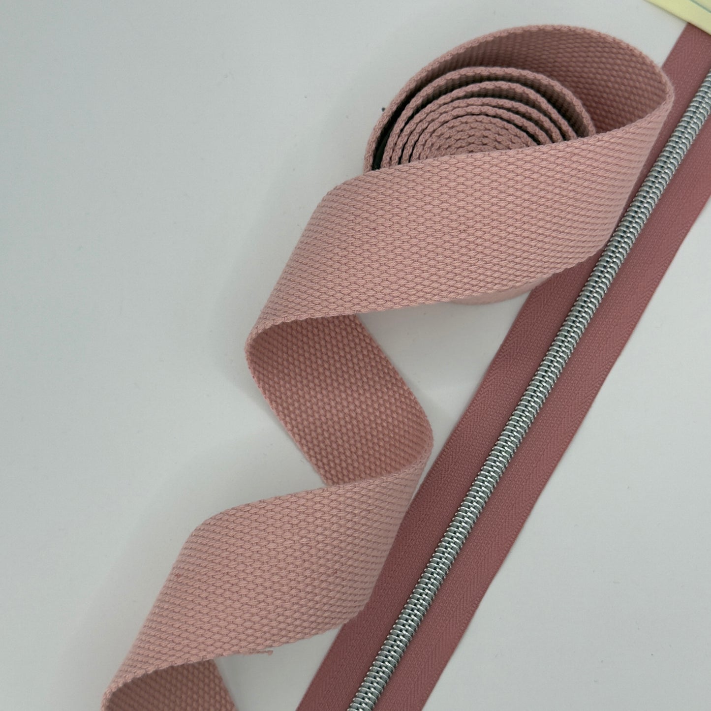 Cotton Blend Webbing - Pink