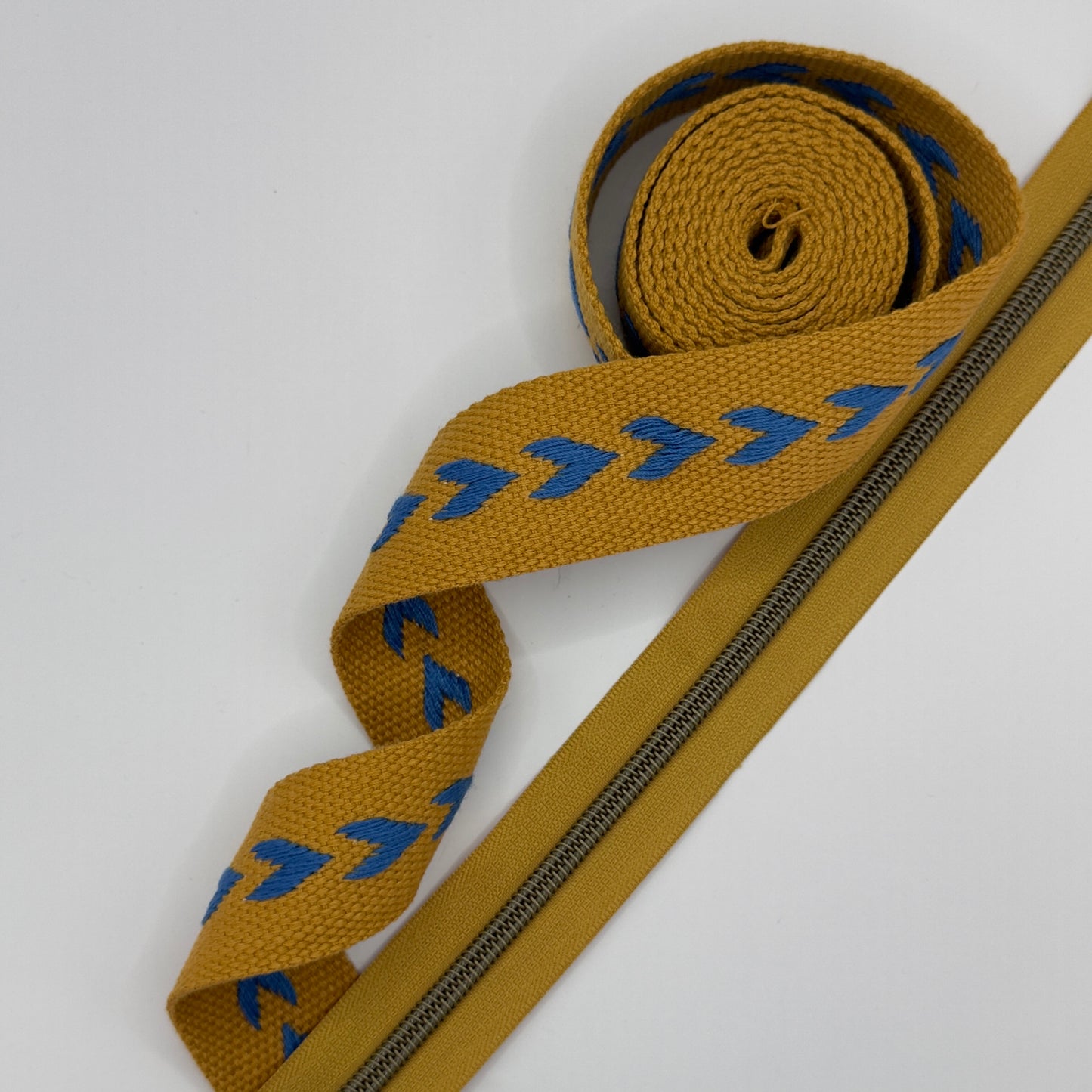 Arrow Webbing - Mustard