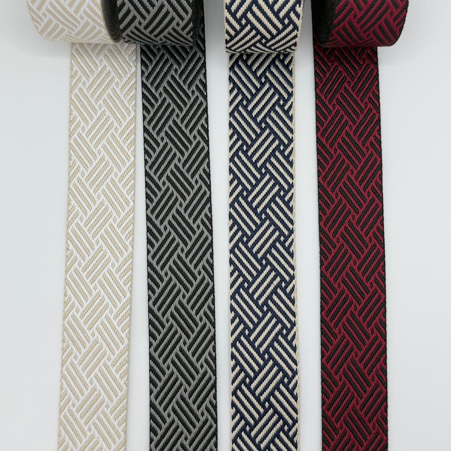 Checkered Plate Webbing - Navy