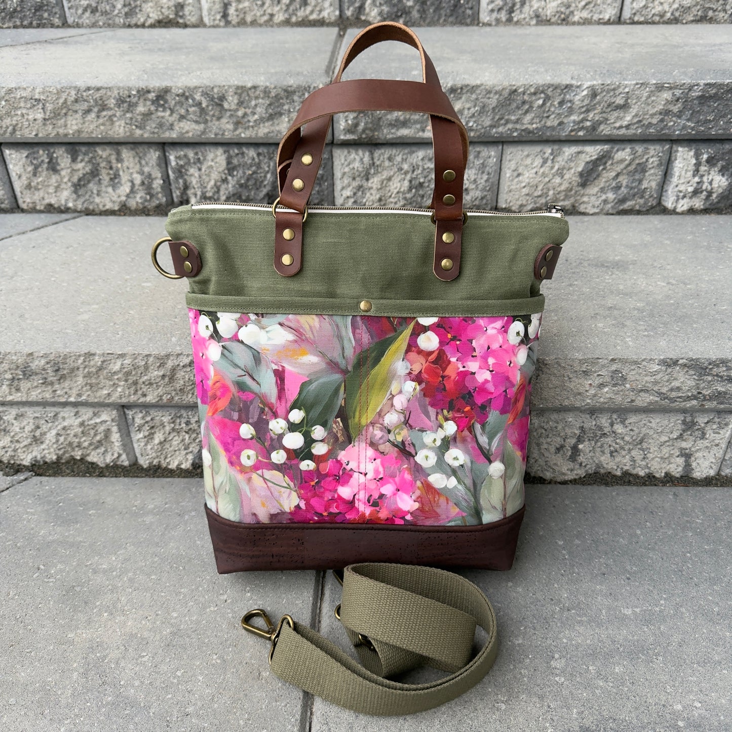 Aberdeen Tote - Watercolour Floral