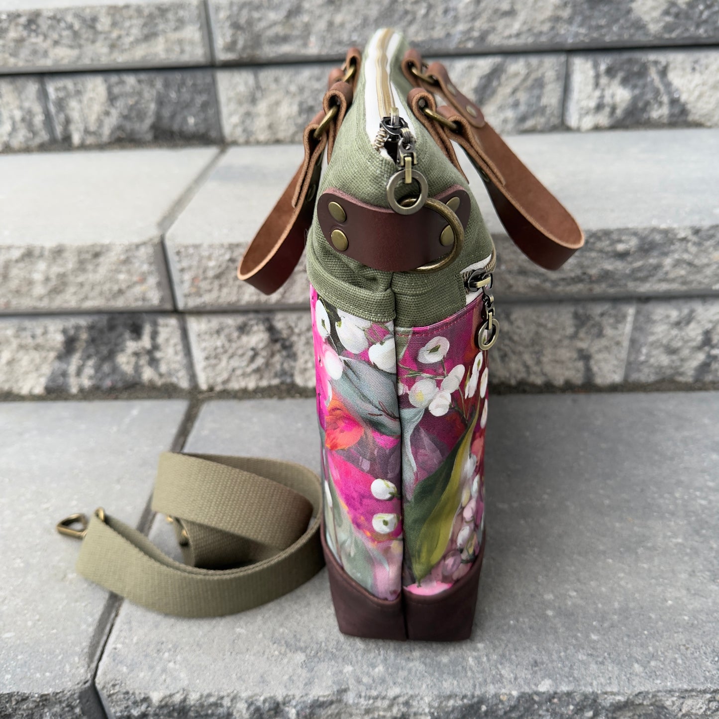 Aberdeen Tote - Watercolour Floral