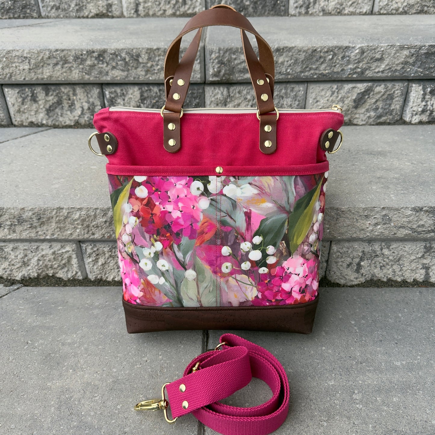 Aberdeen Tote - Watercolour Floral
