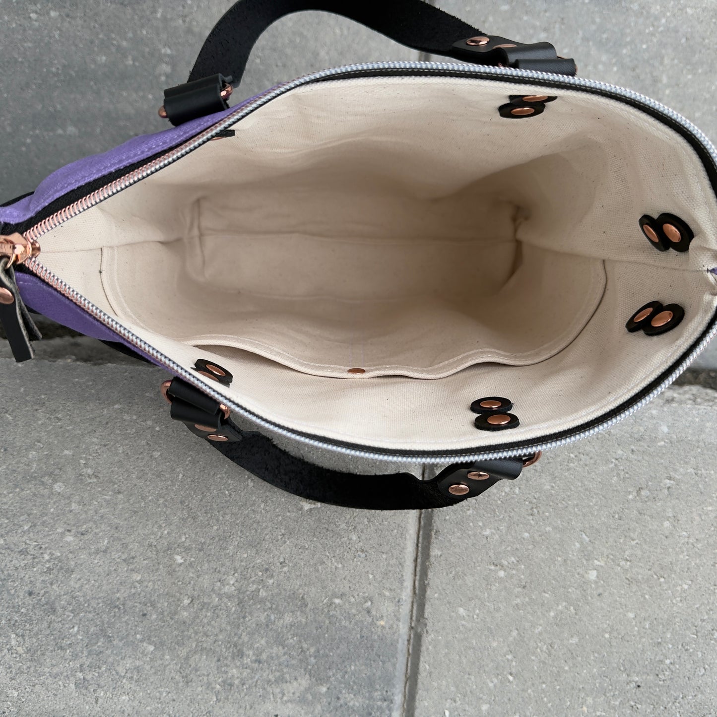 Aberdeen Tote - Purple Floral