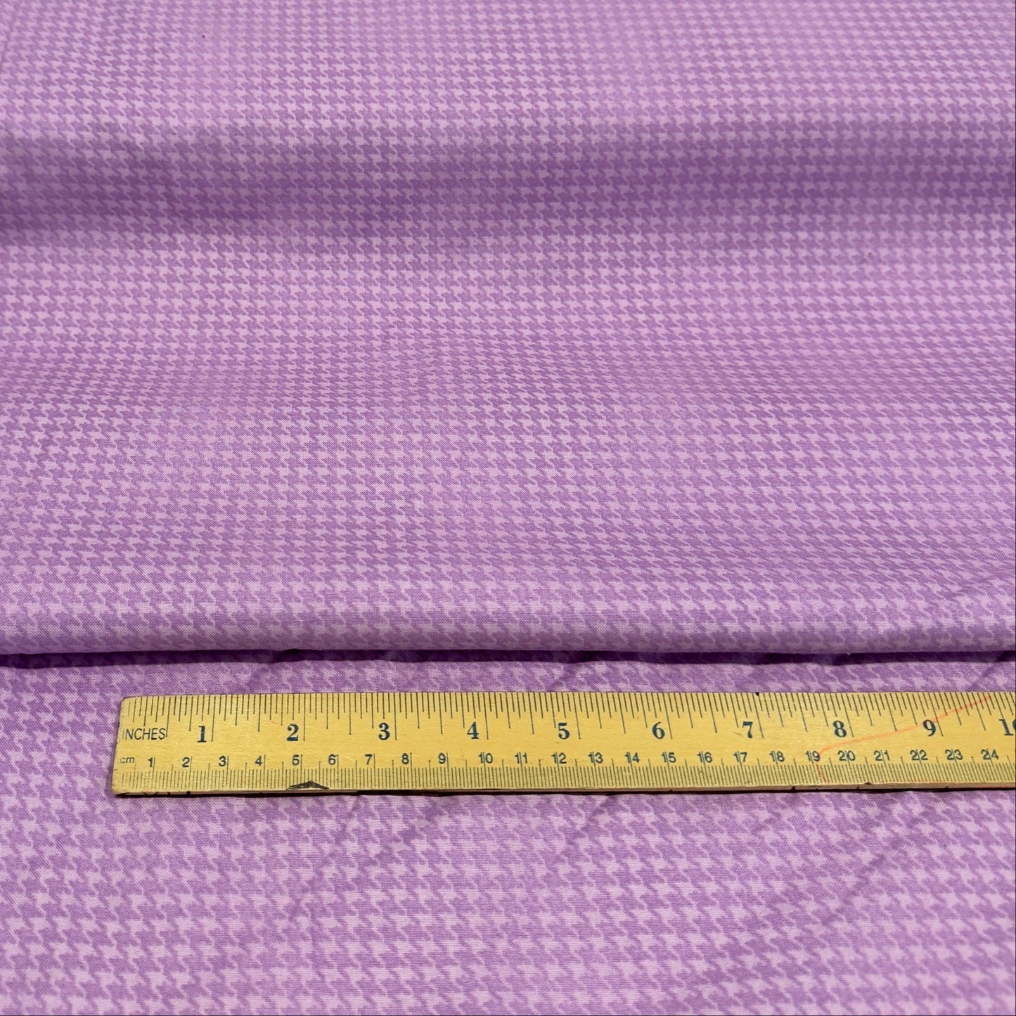 Blushed Houndstooth Basic - Orchid (sold per yard)