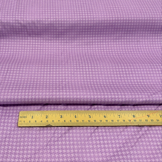 Blushed Houndstooth Basic - Orchid (sold per yard)