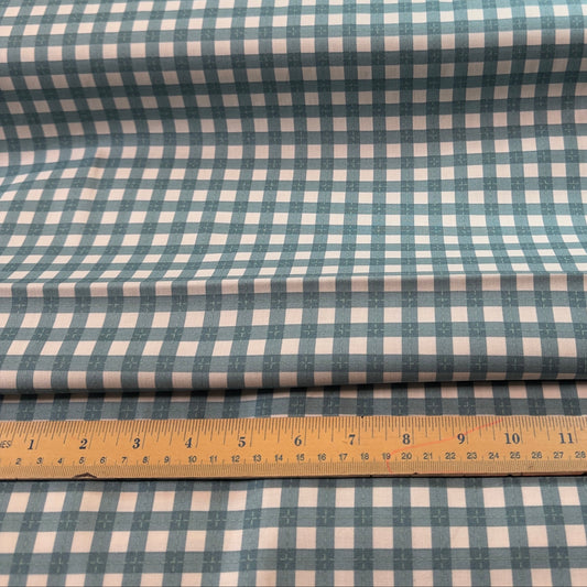 Afternoon Tea Gingham - Cape Verde (Sold per yard)