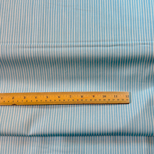 Rows - Light Blue (Sold per yard)