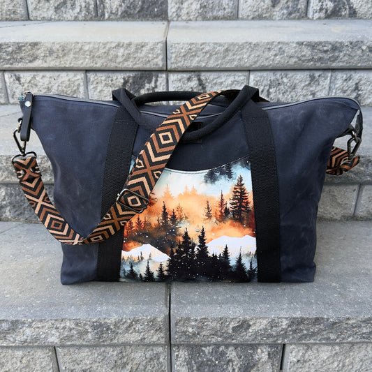 Oxbow Tote, Weekender Bag - Cabin Vibes