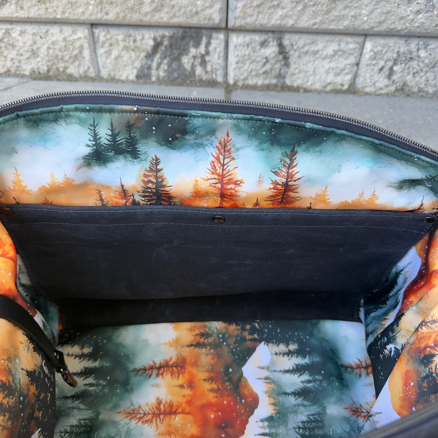 Oxbow Tote, Weekender Bag - Cabin Vibes