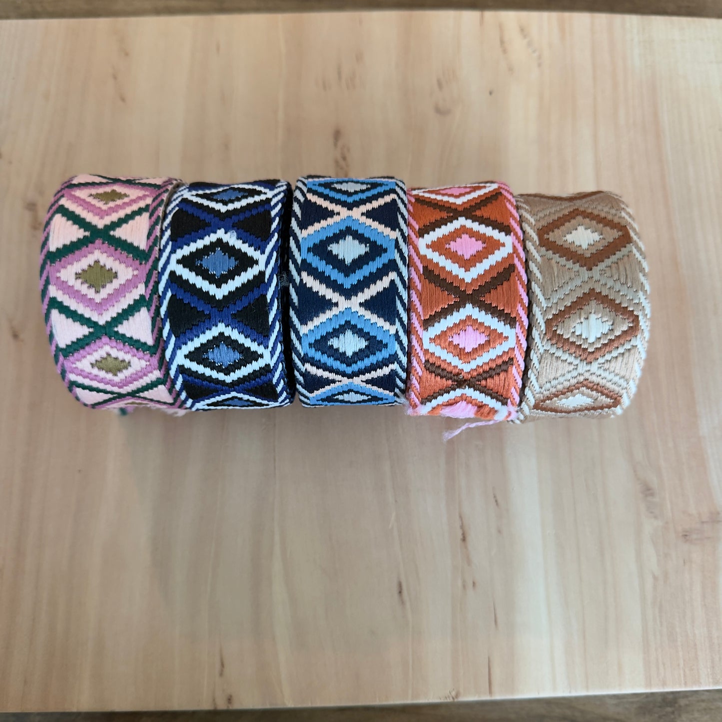 Assorted Jacquard Webbing Bundles