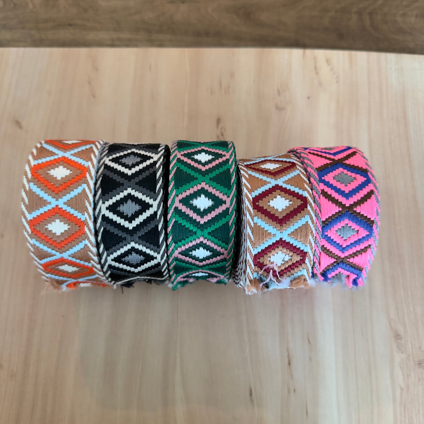 Assorted Jacquard Webbing Bundles